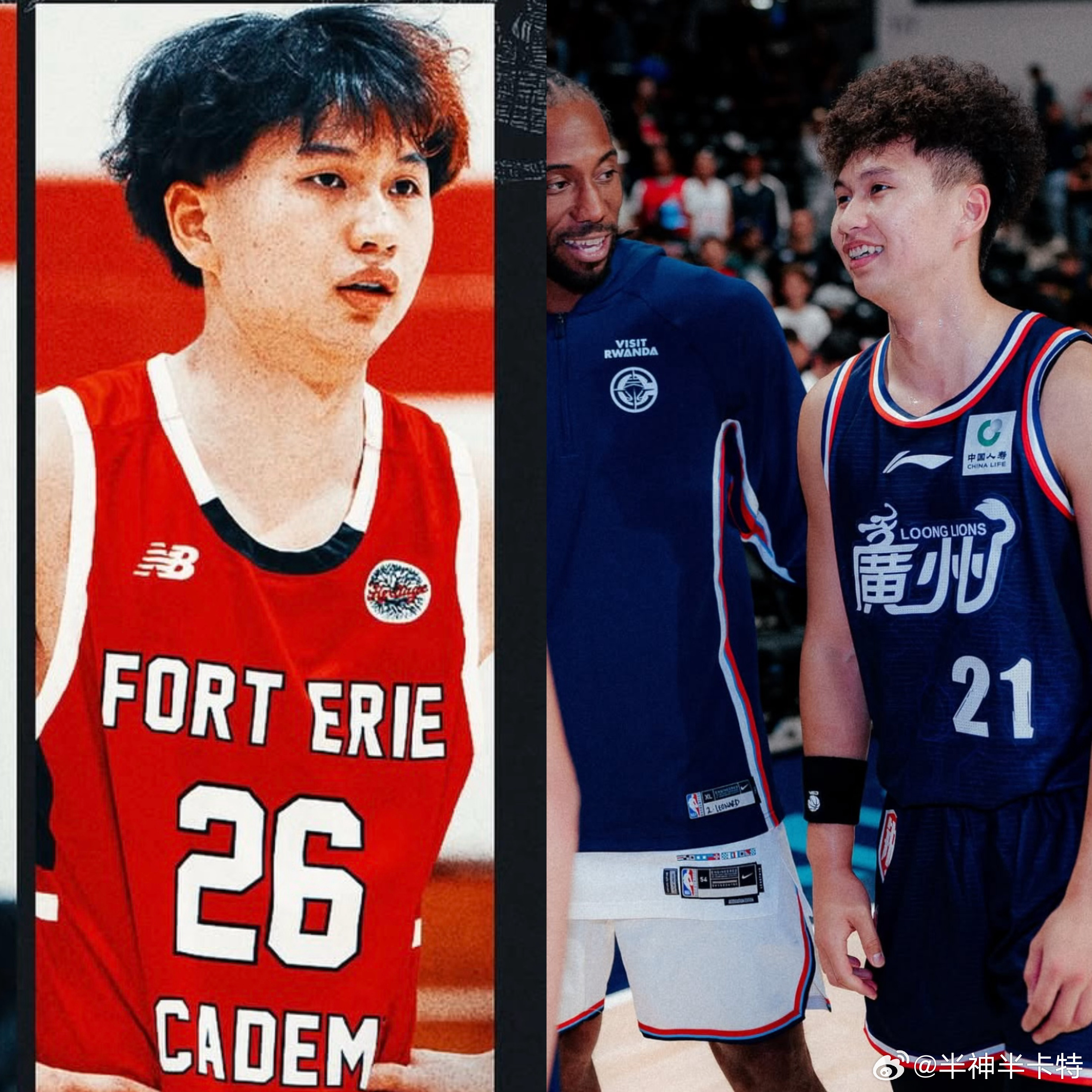 张文杰的梦幻旅程：上半年在加拿大高中校队打替补，下半年登上NBA季前赛舞台完成得