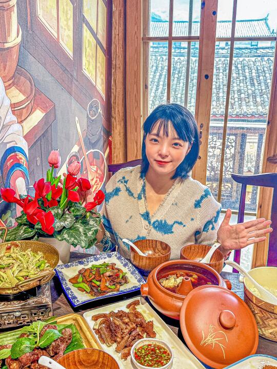 🏔️白沙古镇看雪山｜超值云南菜餐厅😍