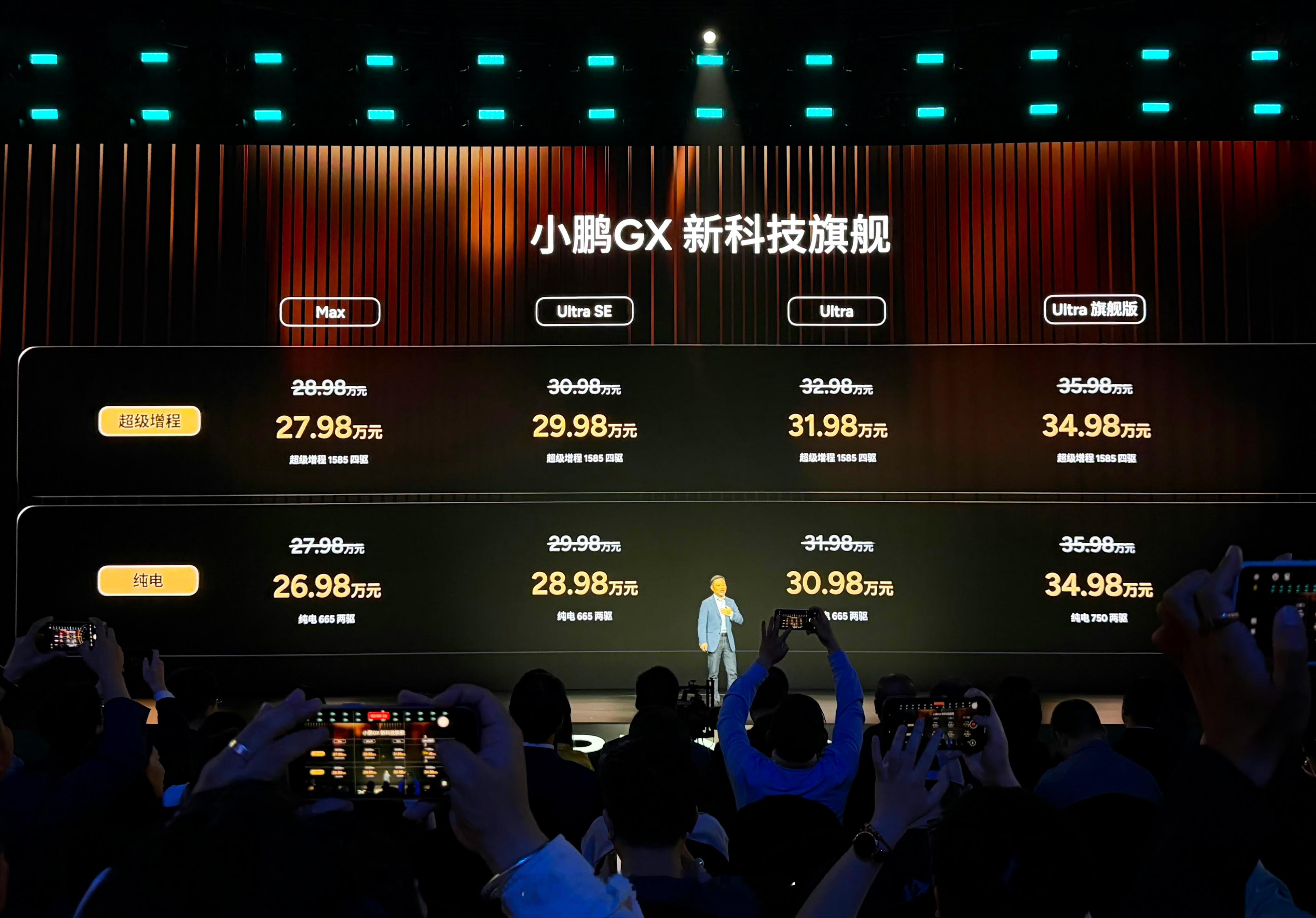 长得很像路虎揽胜的小鹏GX上市还是继续卷价格……增程27.98-34.98万元纯