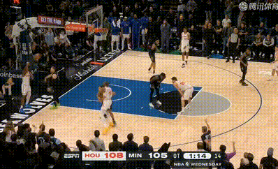 一团乱！昨日森林狼vs火箭最后时刻出现多达6次错漏判1分钟：漏吹申京对兰德尔掩护