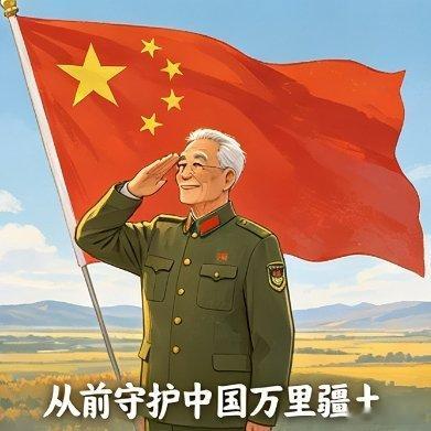早安我的中国各位老兵，早安！七月清风伴朝阳，军旅初心不曾忘。一朝穿上军装，终身扛
