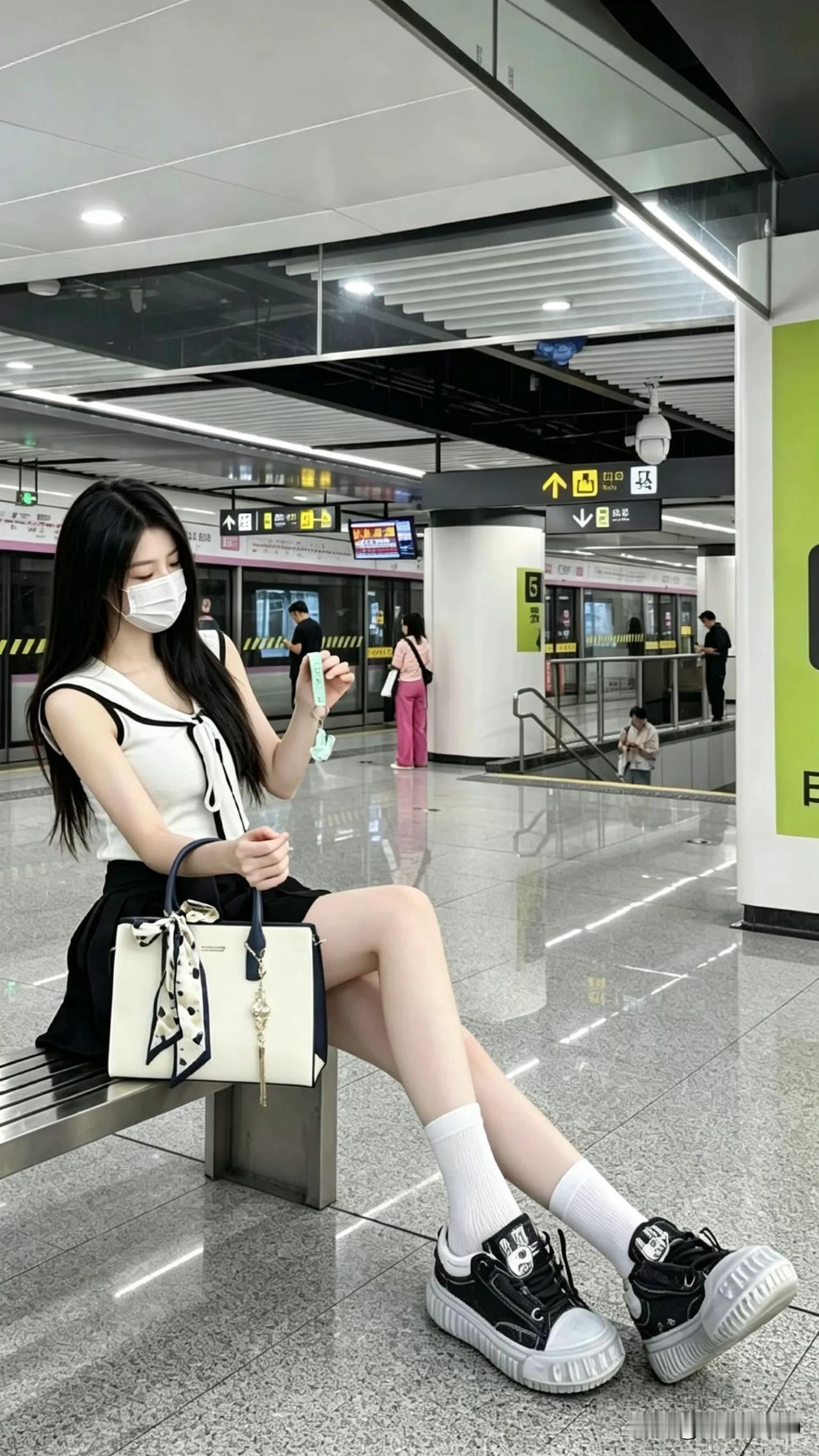 无人驾驶急停两次，心里一紧🚆💨

今天早晨坐地铁上班
六号线，无人驾驶
平时