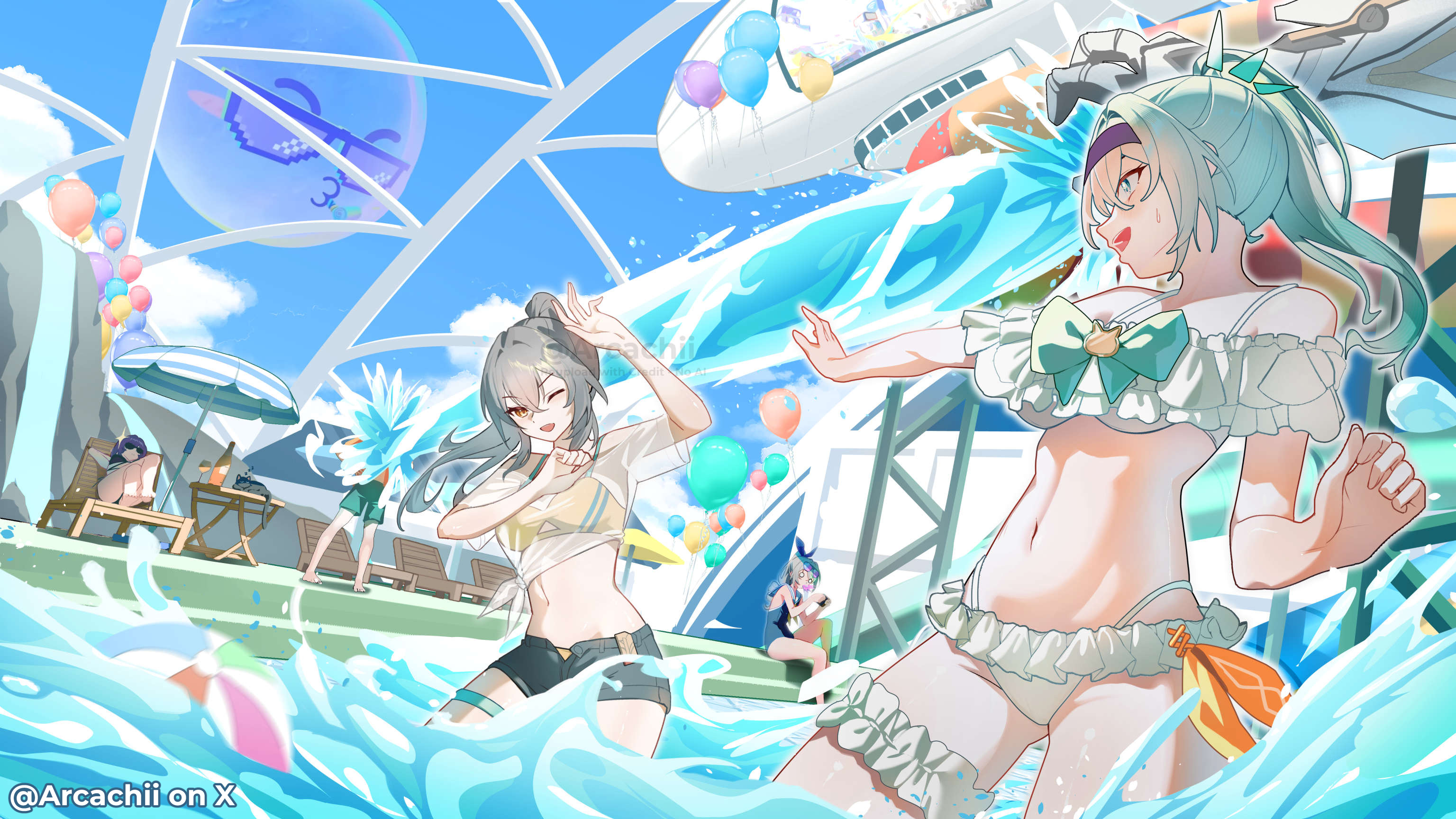 动漫画师 Arcachii 
