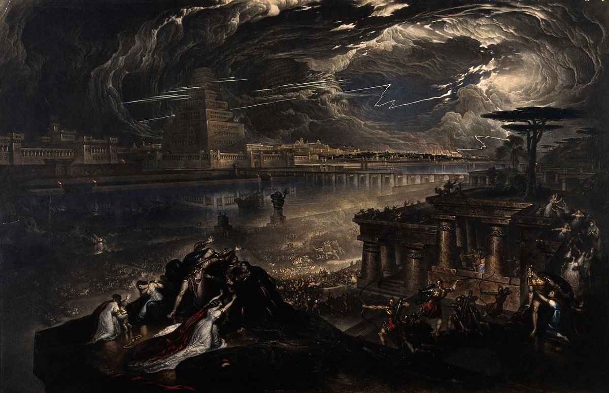 巴比伦陷落by John Martin ​​​