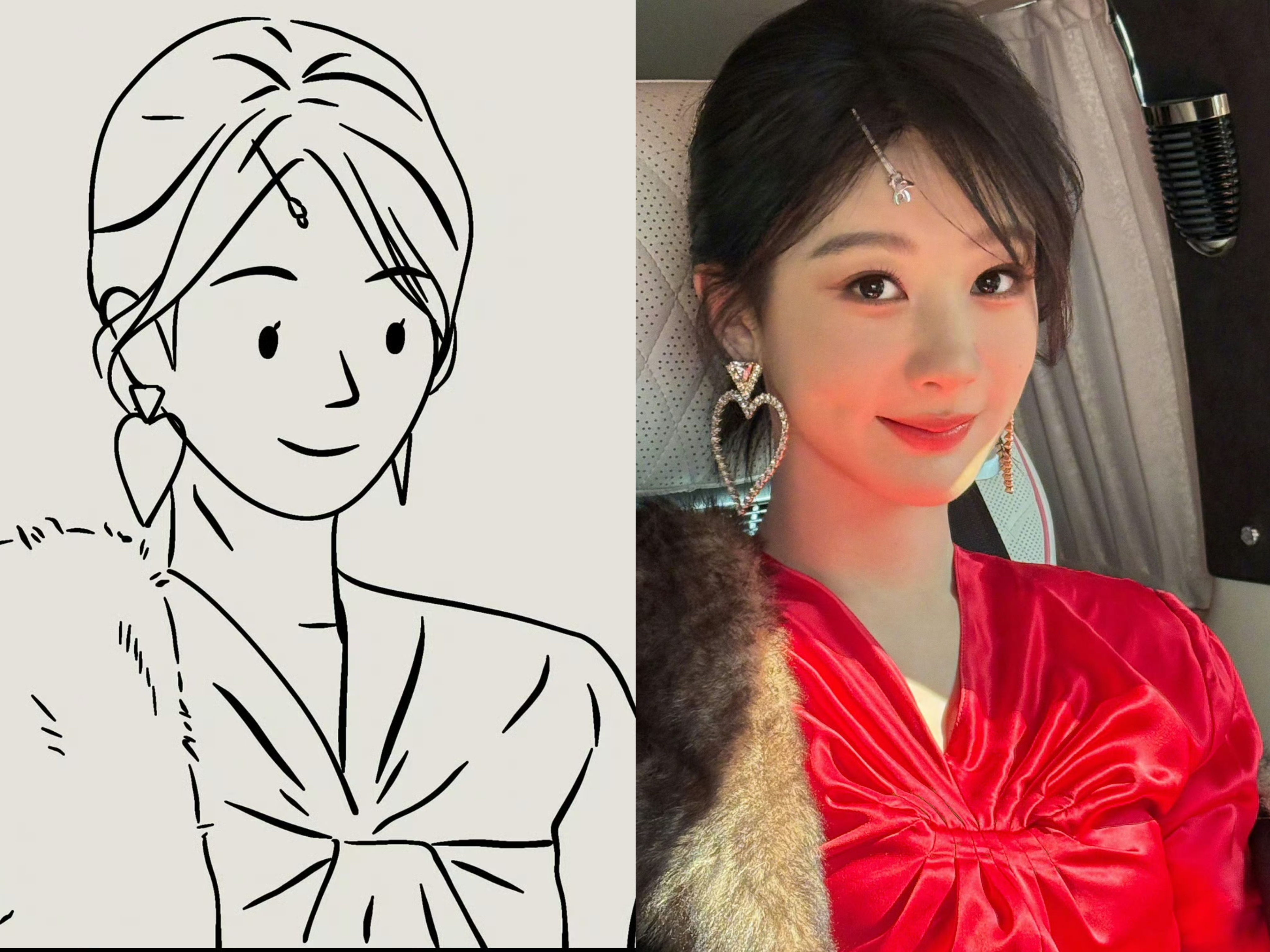 杨紫 微博之夜预告2025收获满满，2026继续红红火火哈紫妹。 