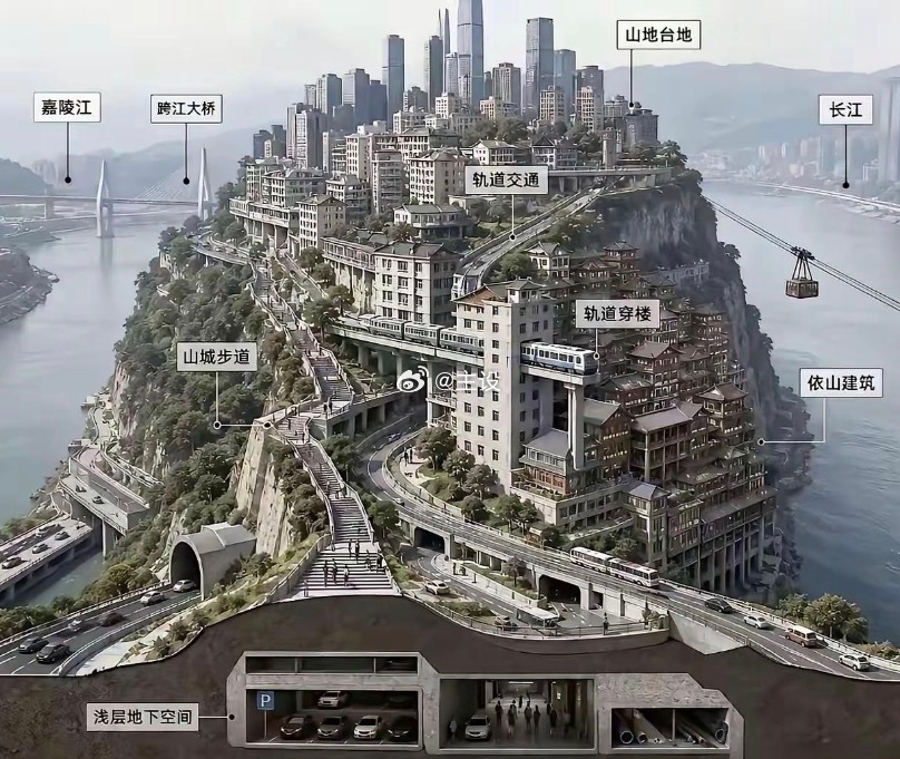 重庆的热是有原因的。