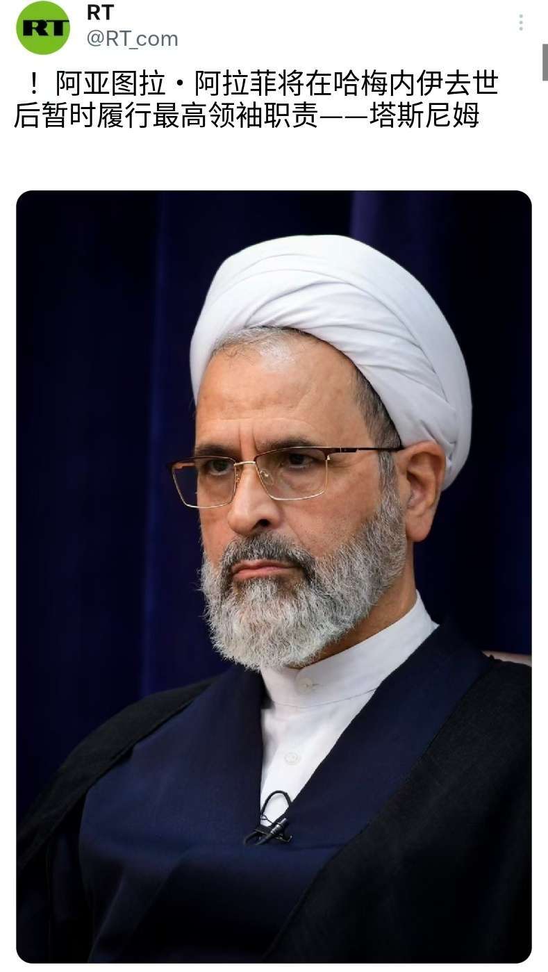 哈梅内伊暂时接班人 