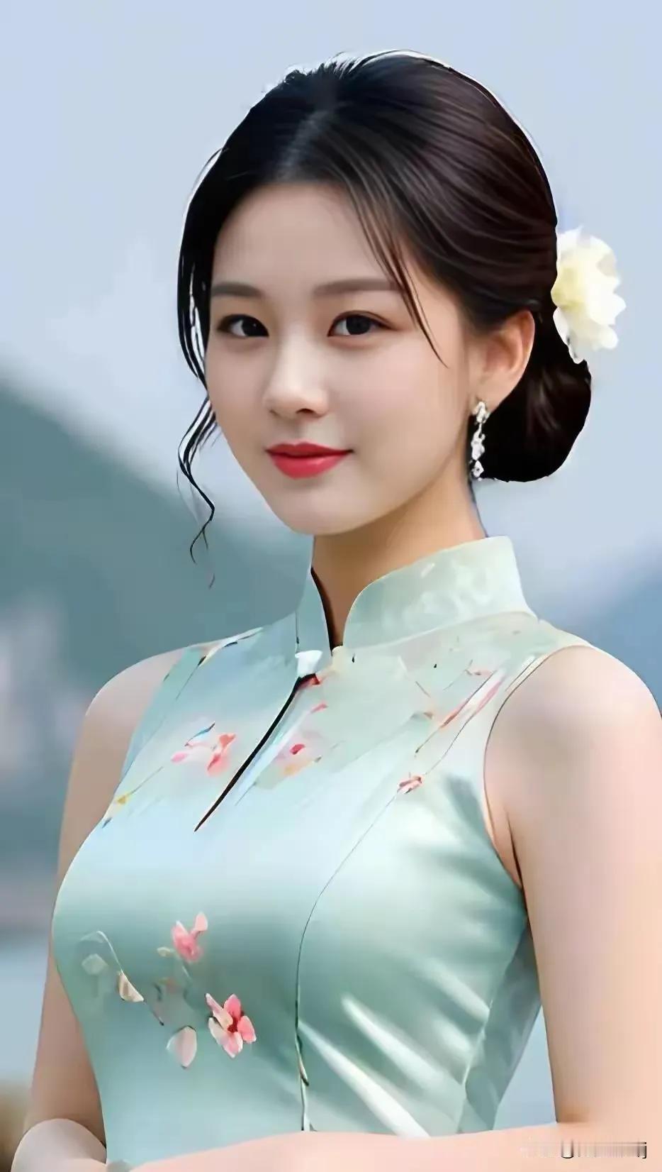 娇娇小妹貌如花，细语柔声惹人夸。
笑颜常开福星照，美好生活乐无涯。