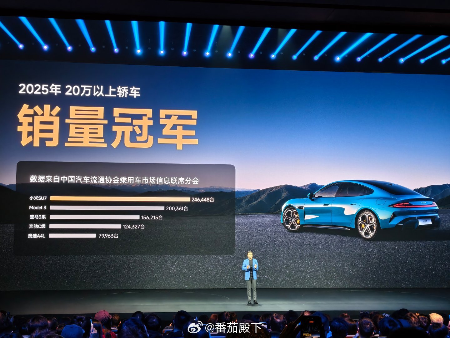 小米新SU7 看看能不能打破初代纪录！