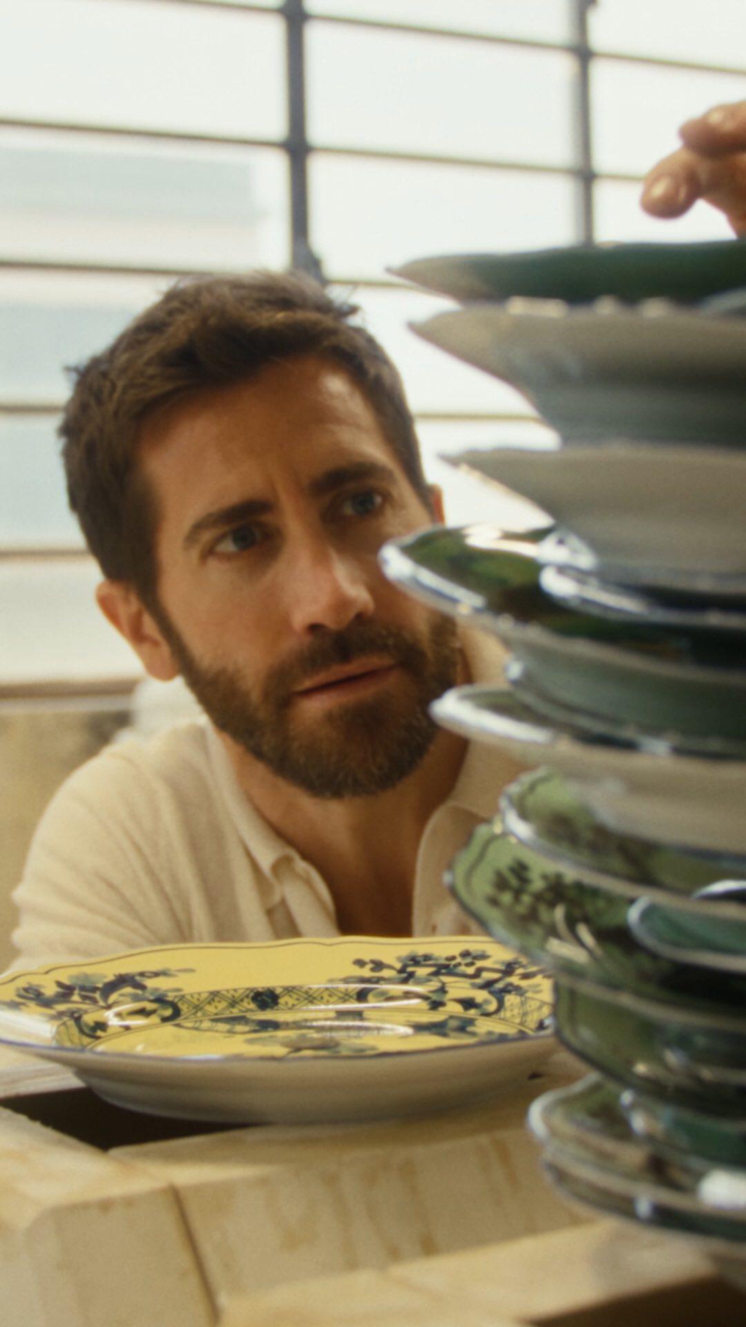 今年42岁美国男演员 Jake Gyllenhaal（杰克·吉伦哈尔）为意大利瓷