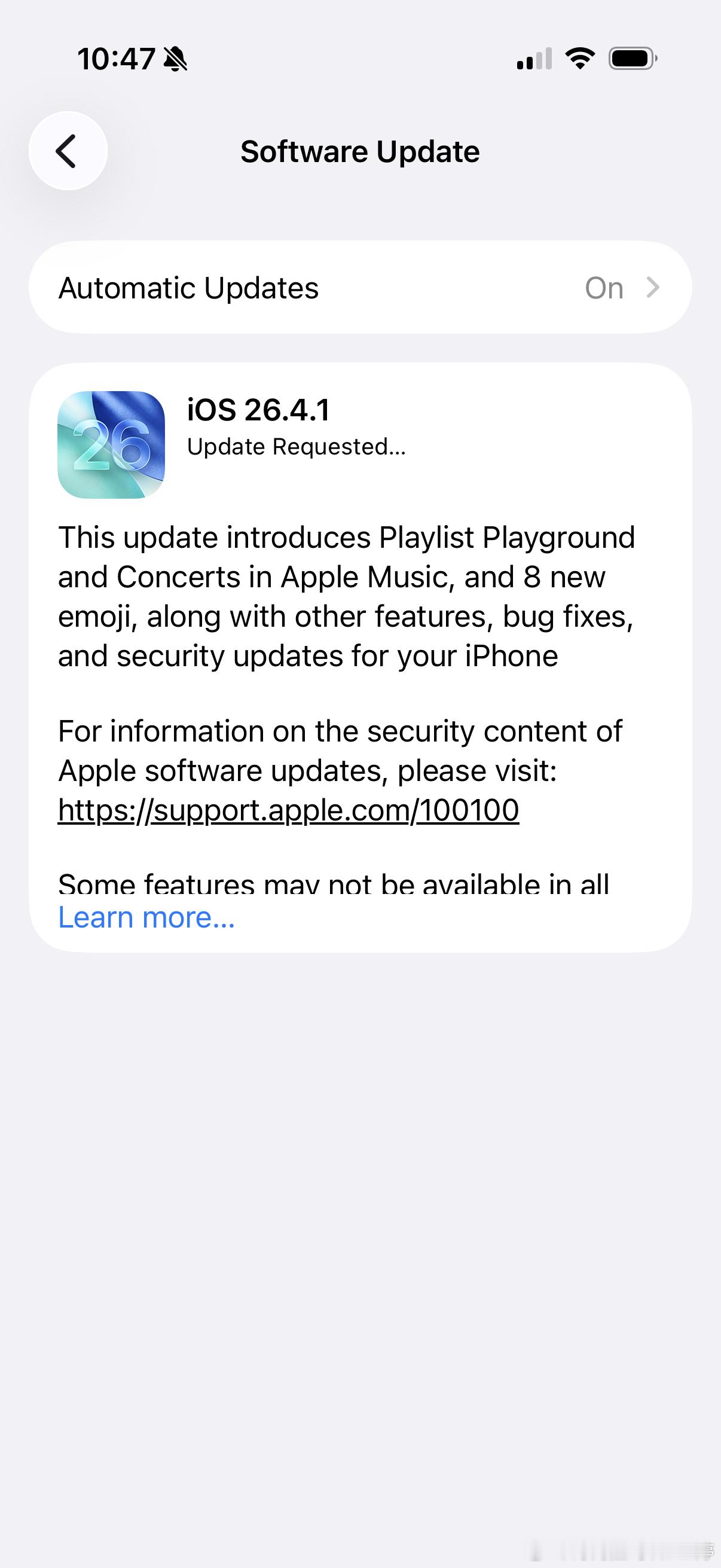 主打一个听劝，马上更新苹果官方发文提醒