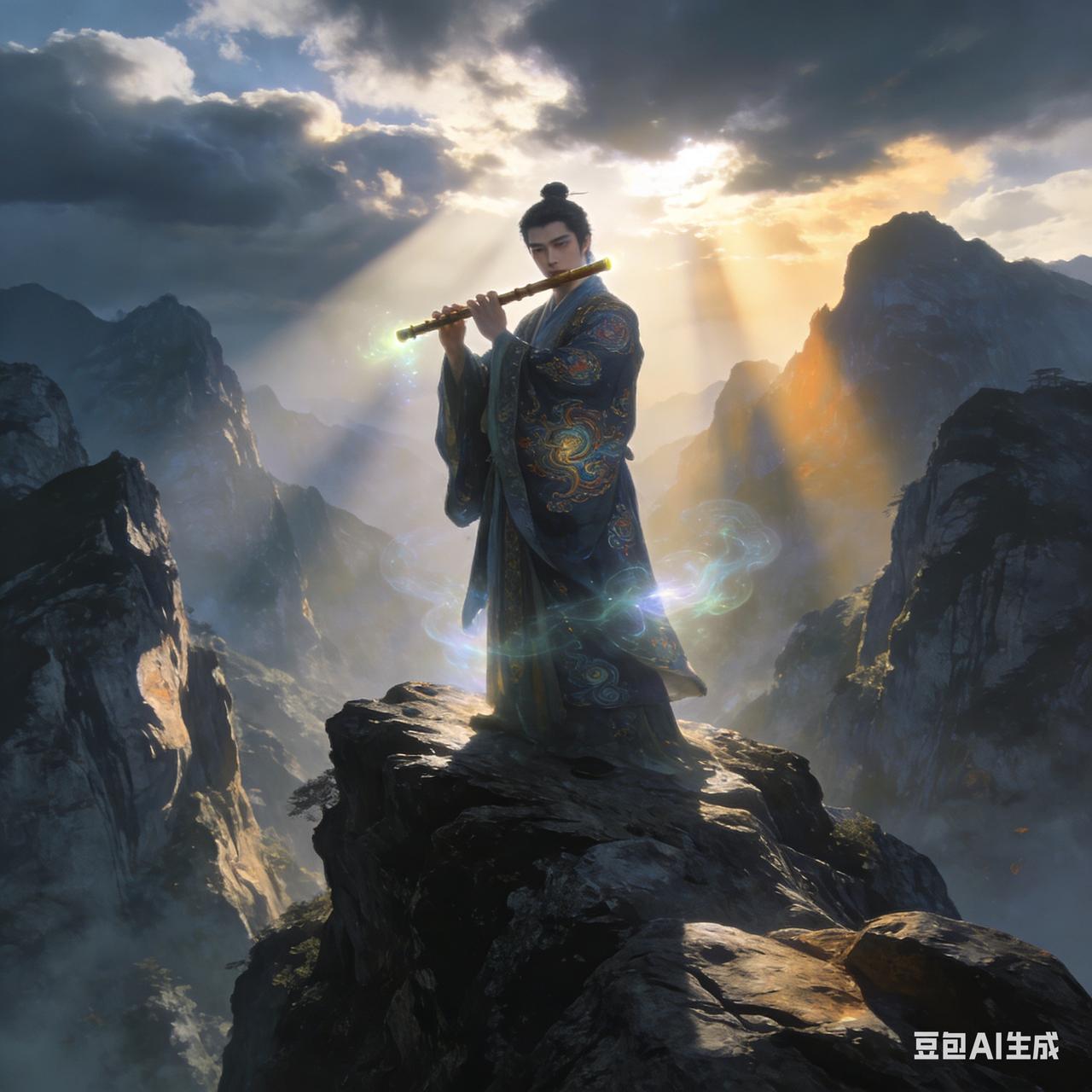 明朝嘉靖年间，有个落第秀才名叫杨春，因无颜返乡，独自在终南山中徘徊。

  一日