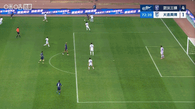 武汉三镇vs大连英博最终比分4 比 1 ！大连英博新赛季前两场中超，两连败而且已