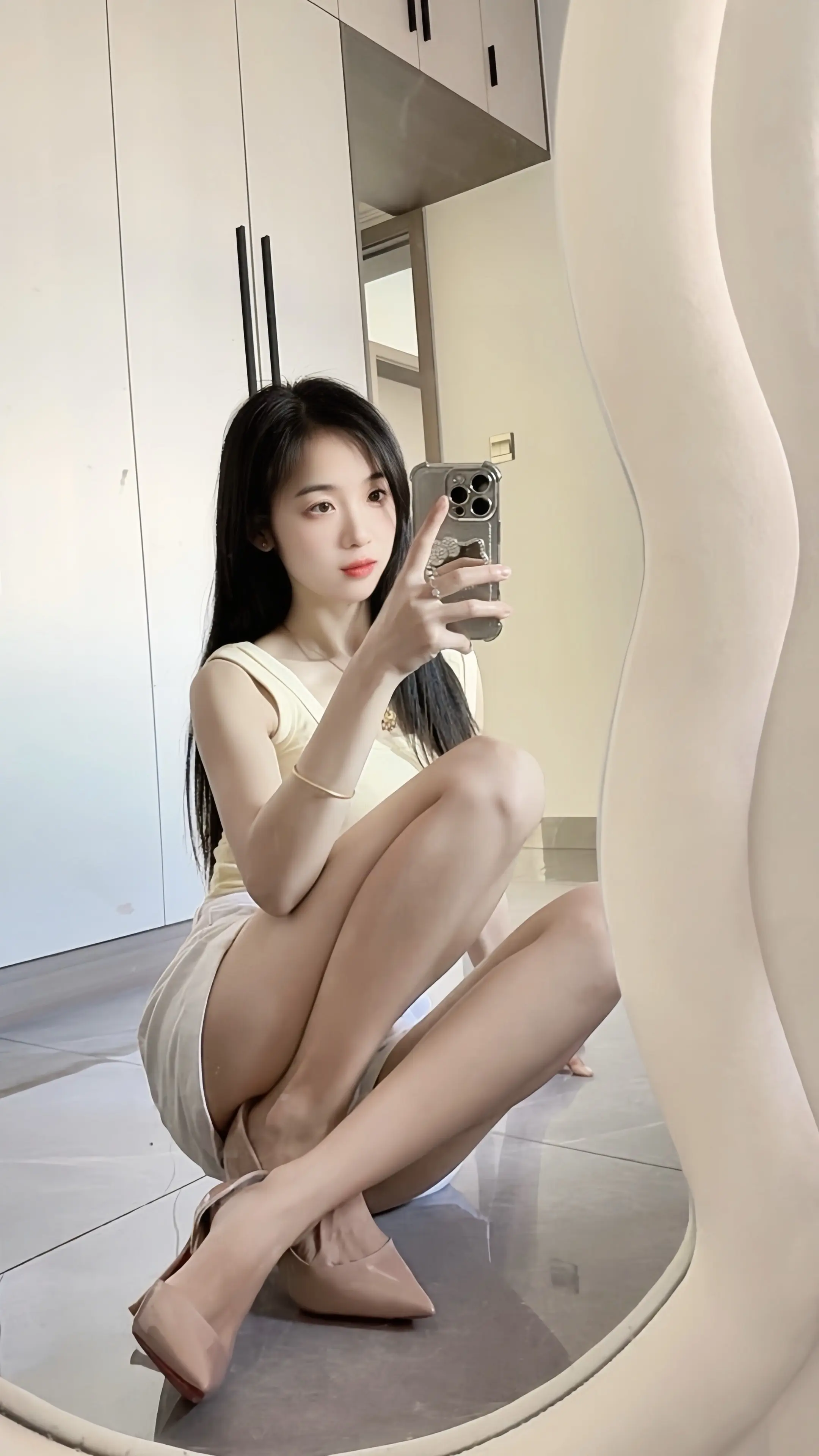 以前清纯可人，现在风骚撩人