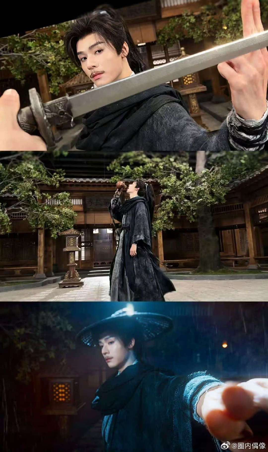 龚俊新剧胡子造型 妈呀！龚俊新剧添小胡子，瞬间从公子变侠客，狡黠眼神超带感，这浪