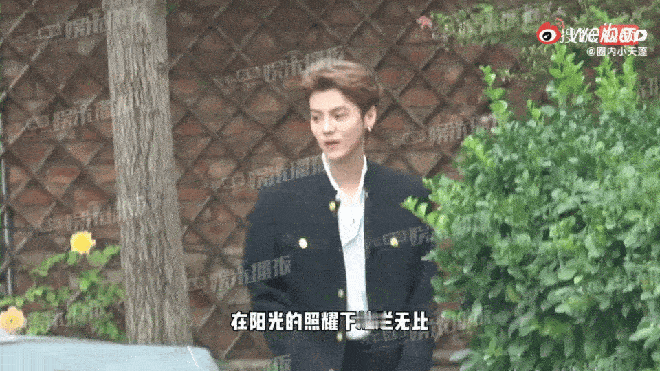 狗仔拍的鹿晗，颜值回春了！今夕何年～ ​​​
