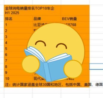 我们拉了所有品牌全球30国/地区的纯电销量。有一个品牌，凭借一款车型，在一个市场
