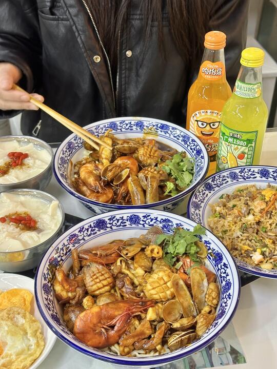 宁波的！谁懂这碗海鲜捞面的含金量！！！