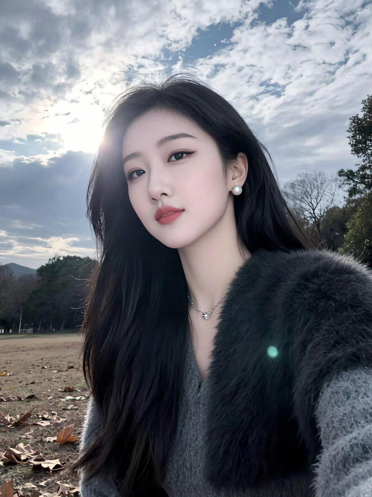 AI秋日氛围感自拍 抖音ai创作