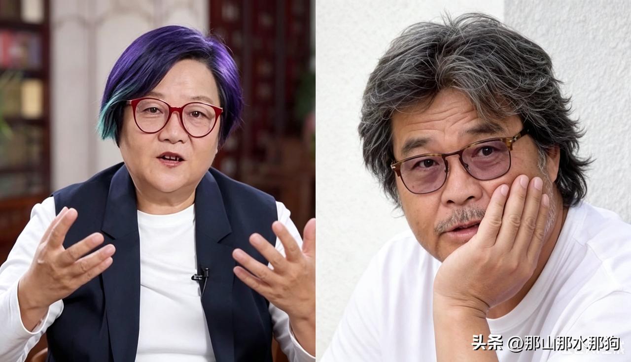 洪晃在《歪打正着》播客音频里多次提到过她初恋情人——美籍华裔著名油画家赵刚。
