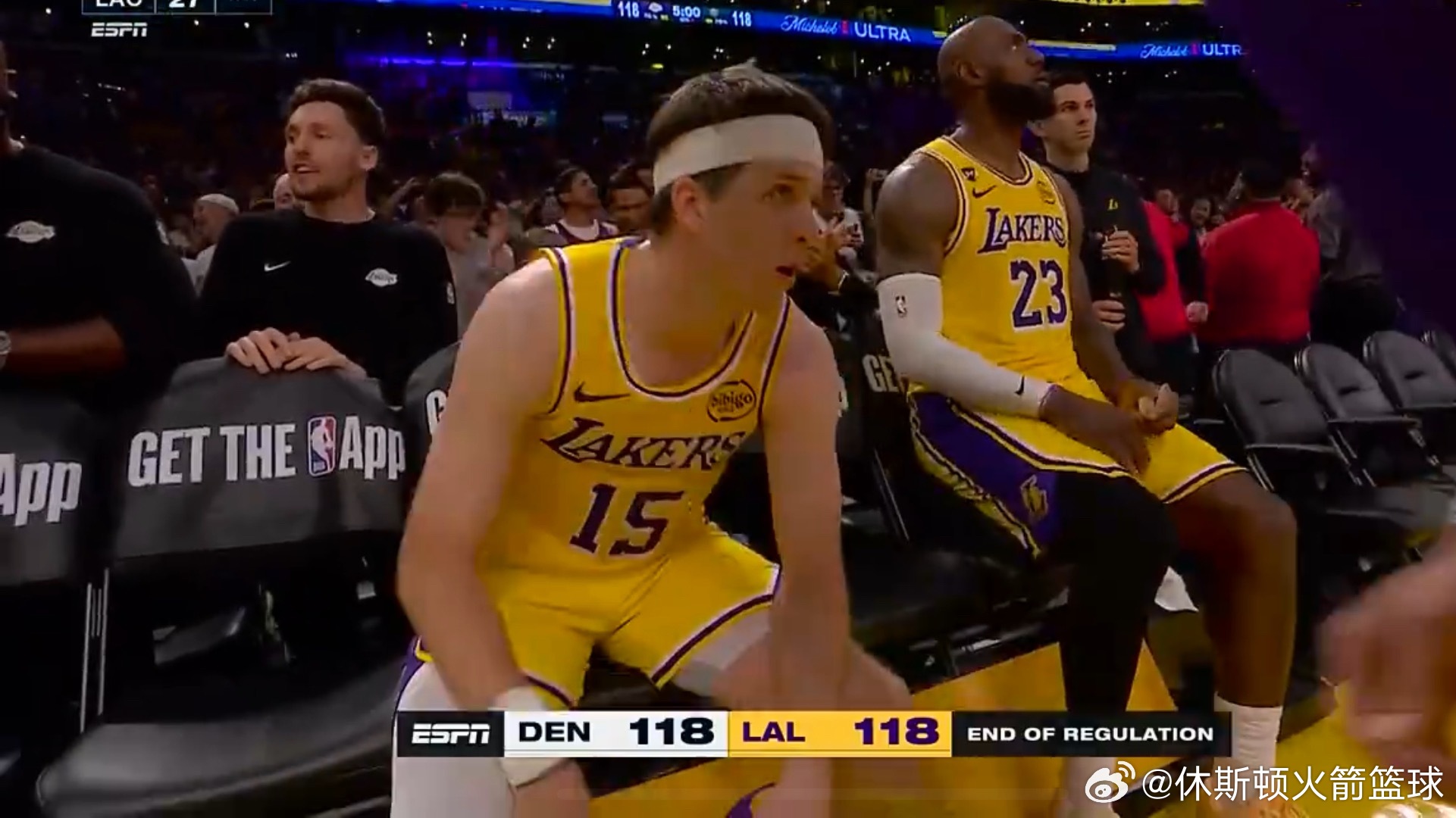 精彩啊！！！这才是人西部前四的强强对话嘛掘金vs湖人