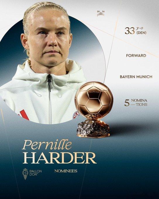 💫三位拜仁女足球員入圍2026年女子金球獎候選人 🥇🌕🇩🇪 克拉拉‧布