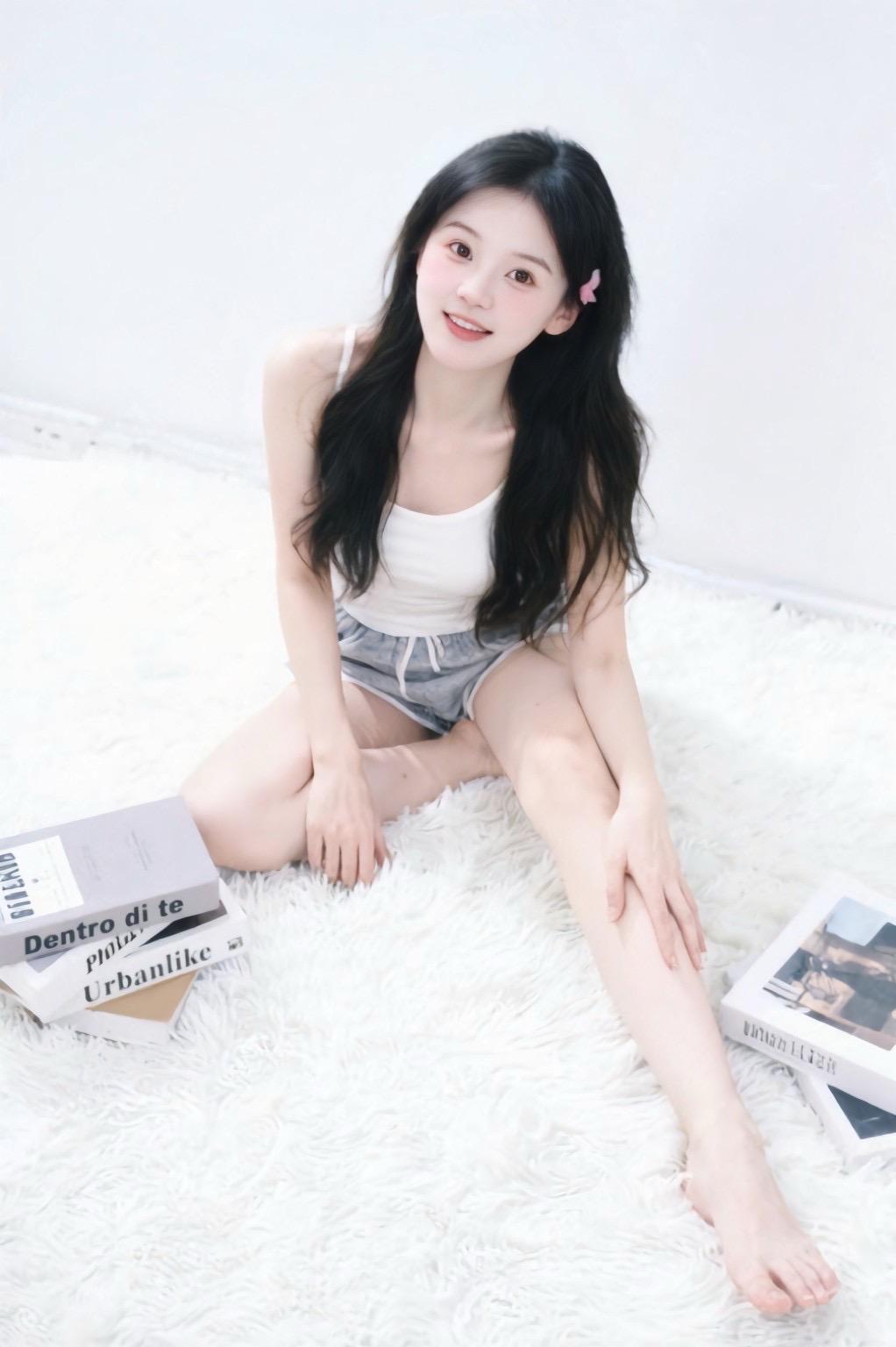 女生拍照姿势 谁还不是小腰精 腰精已上线