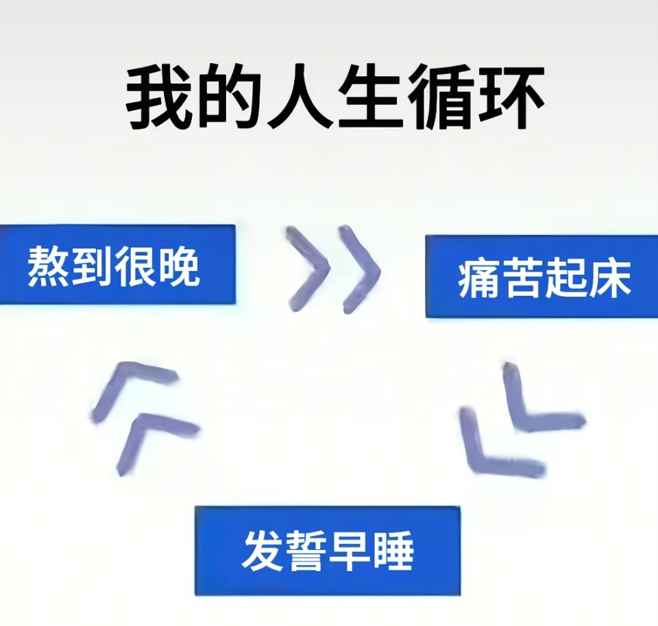 诶，这次你一定要早睡！ 