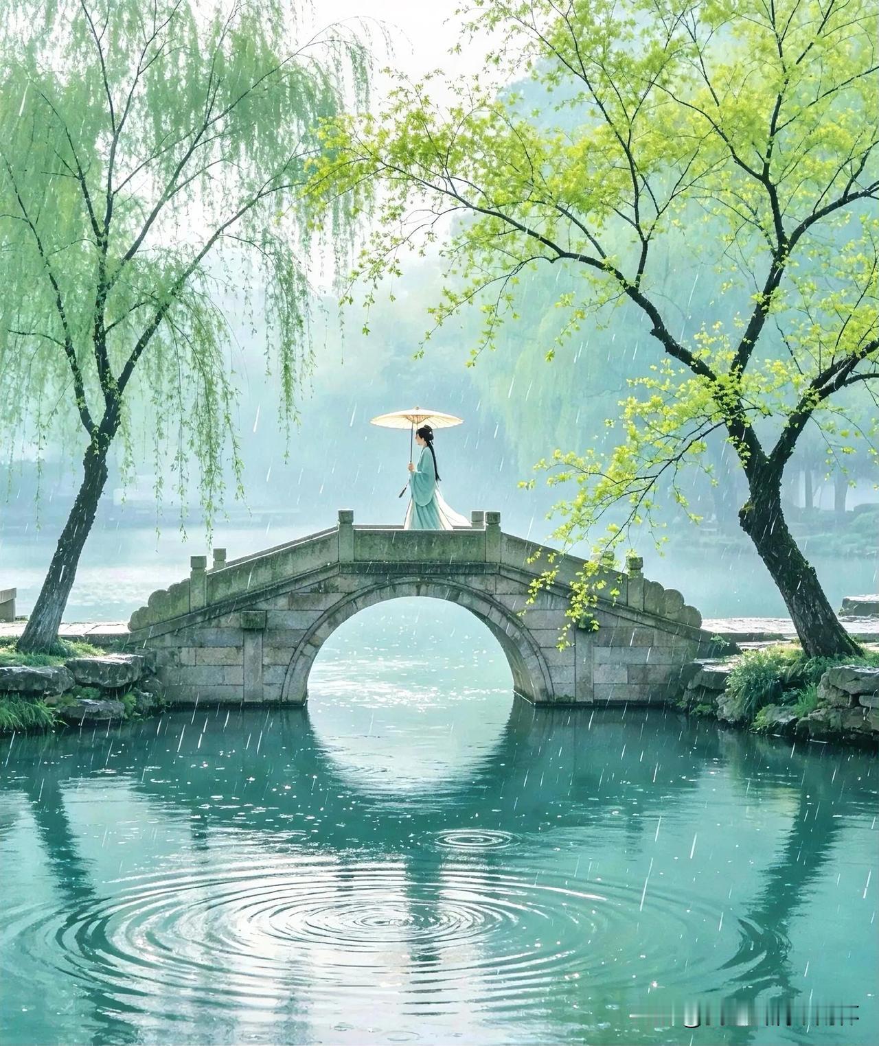 下联：春风春雨踏春行
上联：有请雅士[玫瑰][玫瑰][玫瑰]