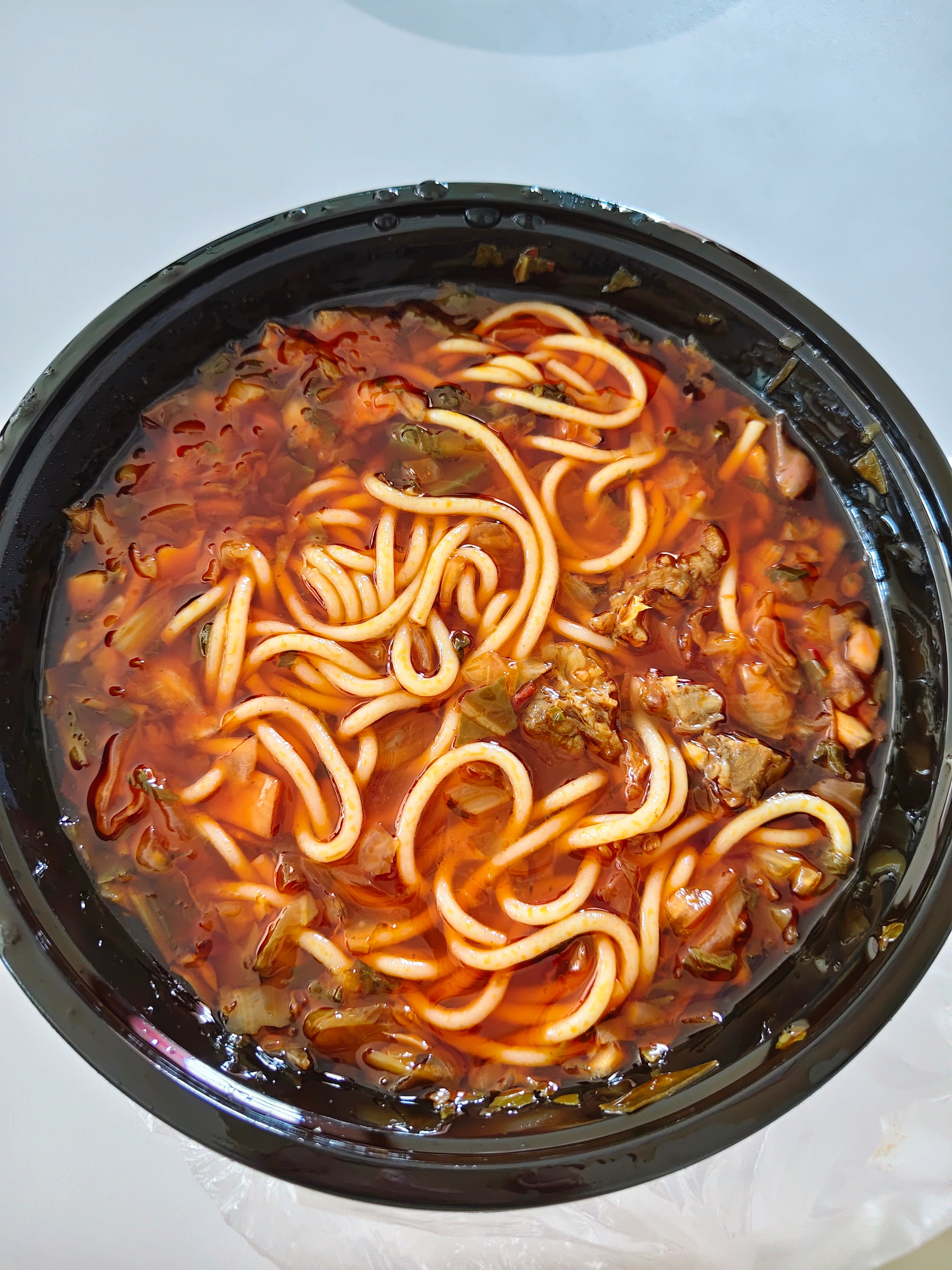 你说两点一线 原来是吃碗米线 