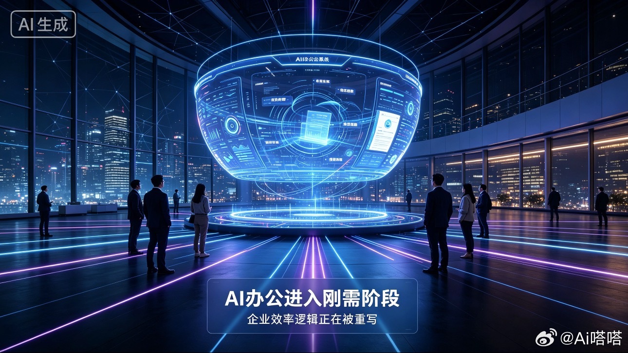 不用AI办公算落伍吗现在科技大厂全都押注AI办公，赛道竞争越来越激烈。WorkB