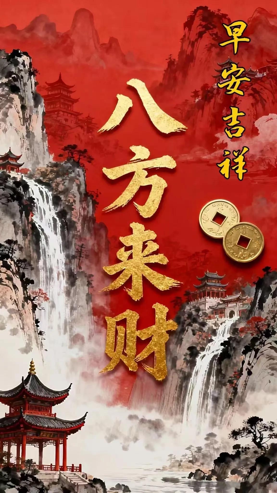 早上好 点赞富一生