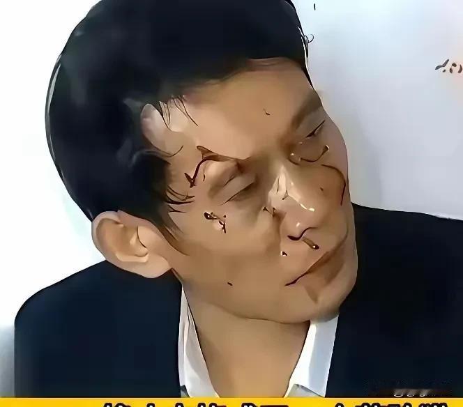 长得那么帅还不愿交公粮，你让妻子怎么想？
这位不谙世事的丈夫被愤怒的妻子挠了个大