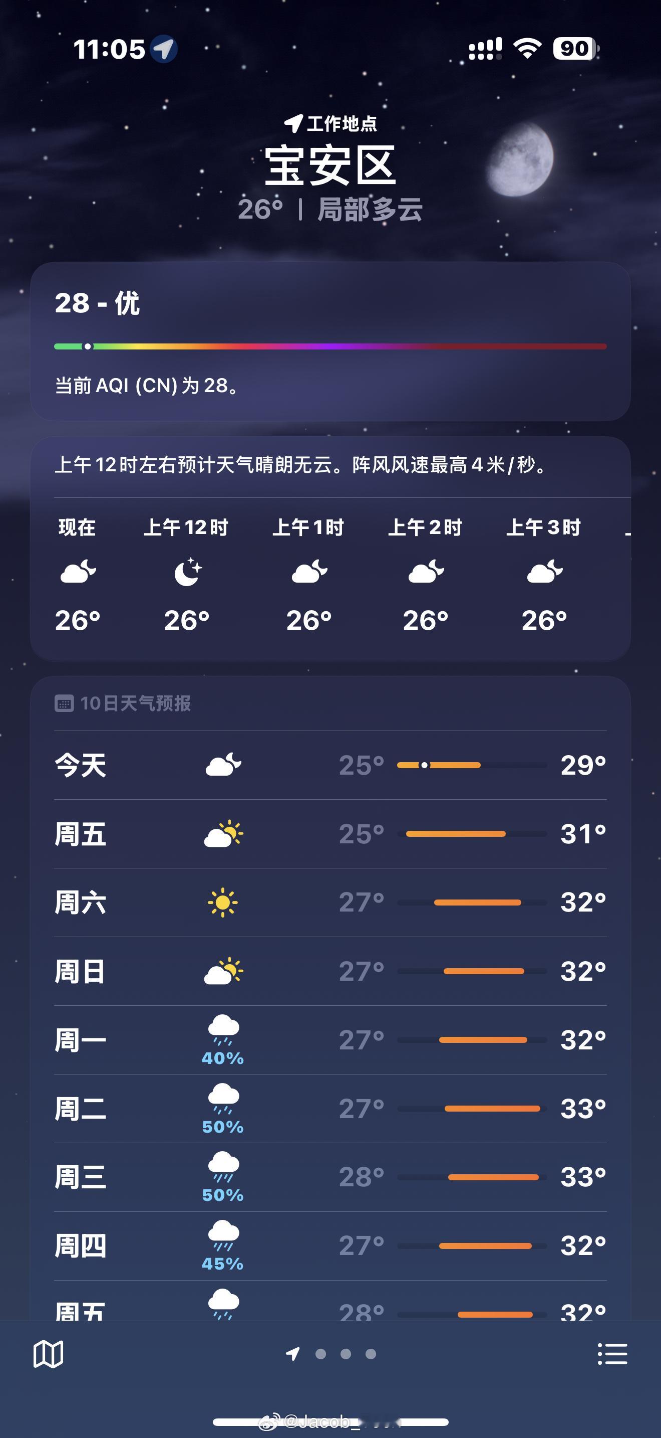 高考时间天气提示各位考生！留意好当天的天气预报哈，下雨的都带好伞记得带身份证！记