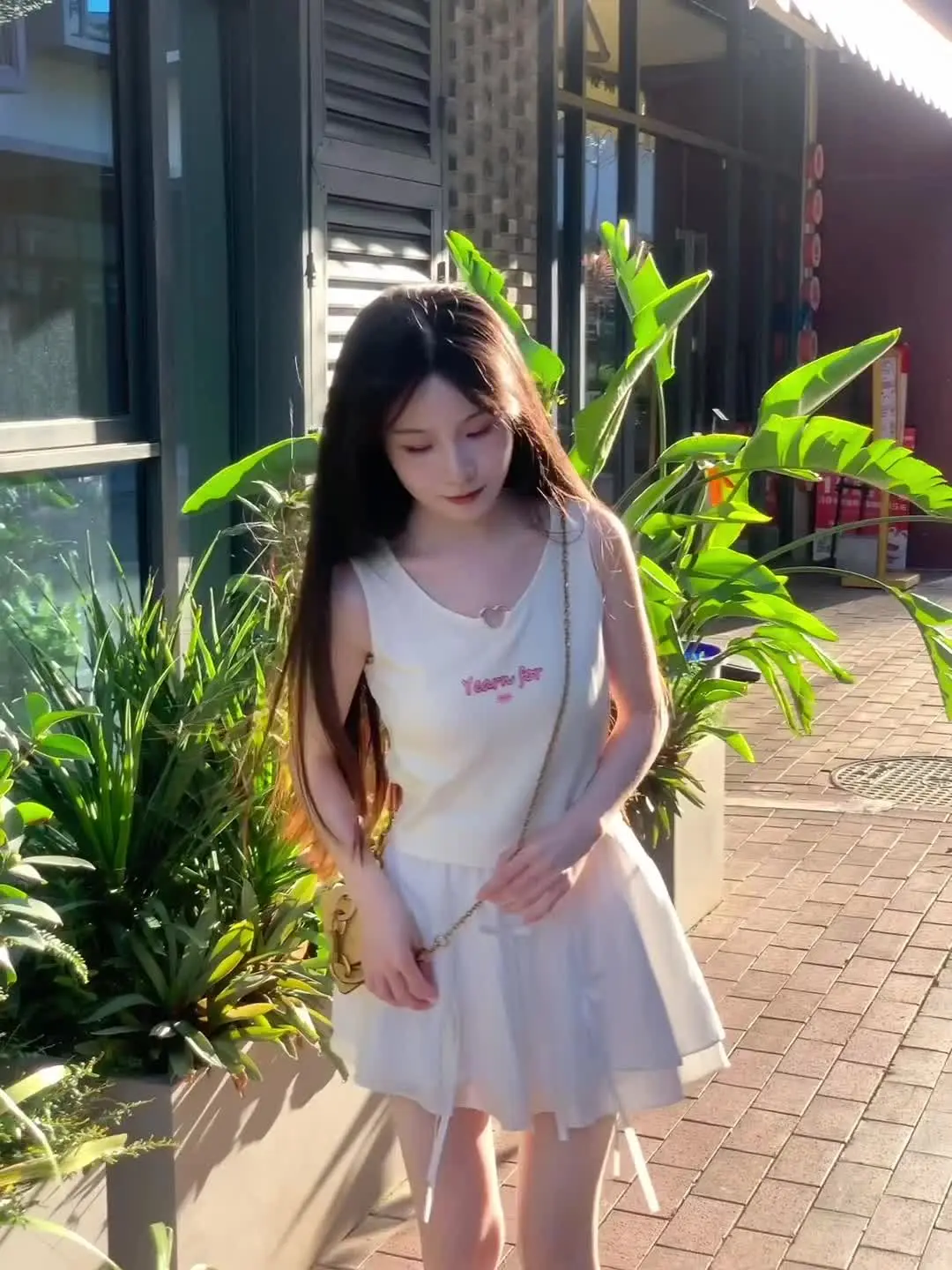 朋友说让我给她甩个头发