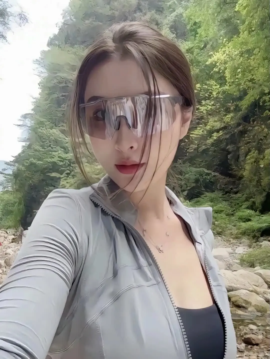 ootd穿搭 甜妹 清纯甜美 治愈系风景 户外