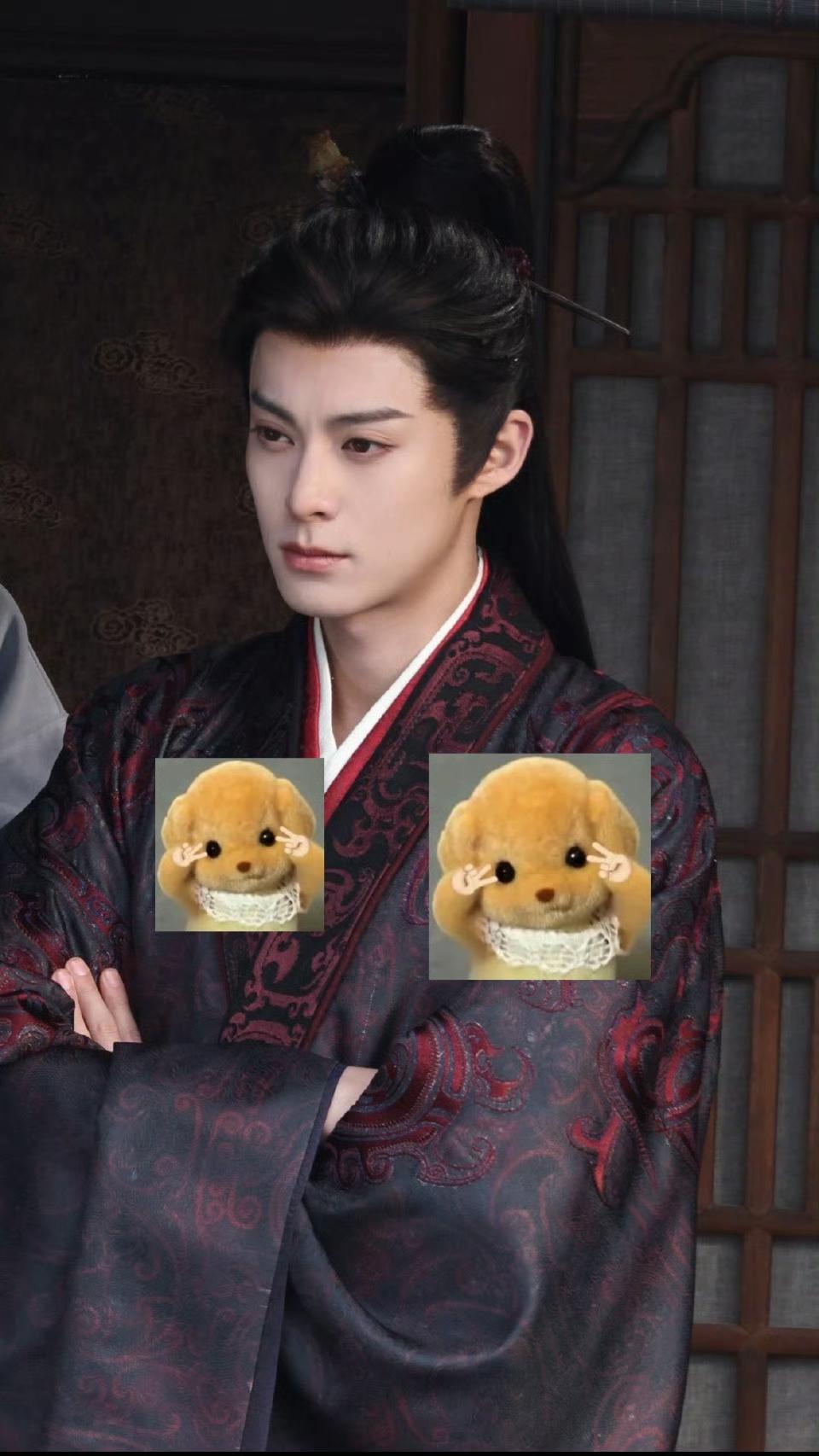 横店代拍生图。

丁禹兮，林默然，王鹤棣。