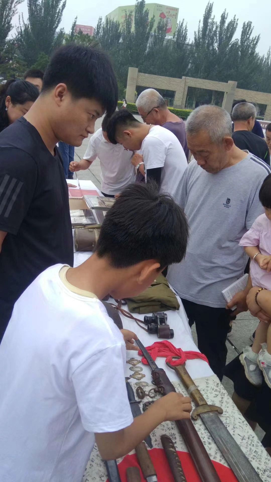 本馆室外侵华罪证展