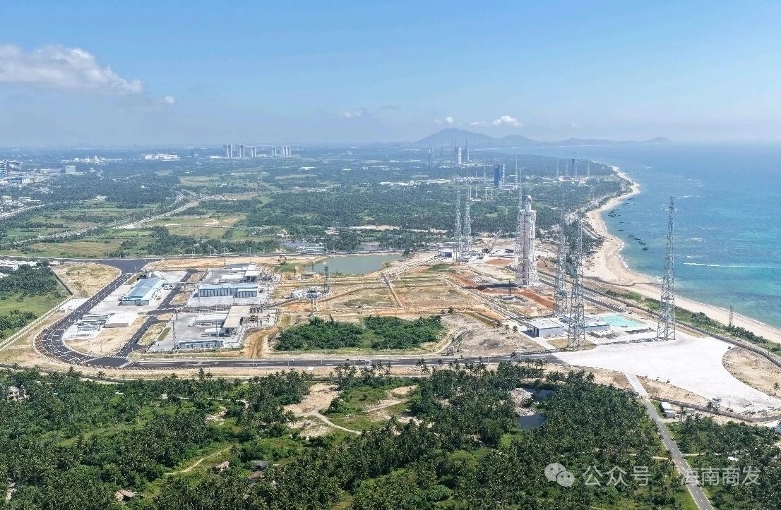 【海南商业航天发射场二期项目具备合练能力】2025年1月25日，海南商业航天发射