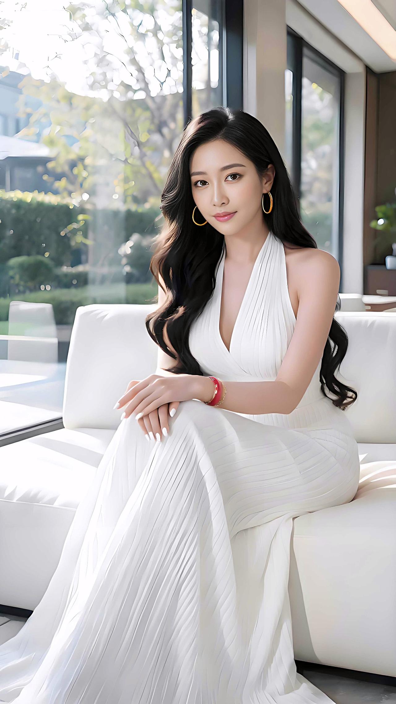 白裙子与好天气，是夏天最合拍的CP！