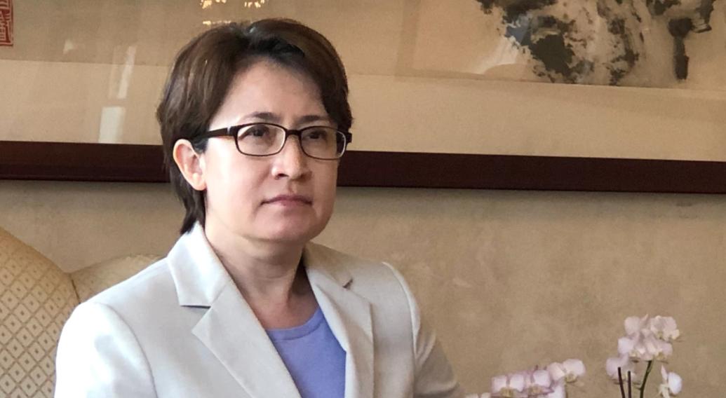 6月24日，被大陆列入“台独”顽固分子清单的萧美琴，在接受美媒专访时叫嚣“根本不
