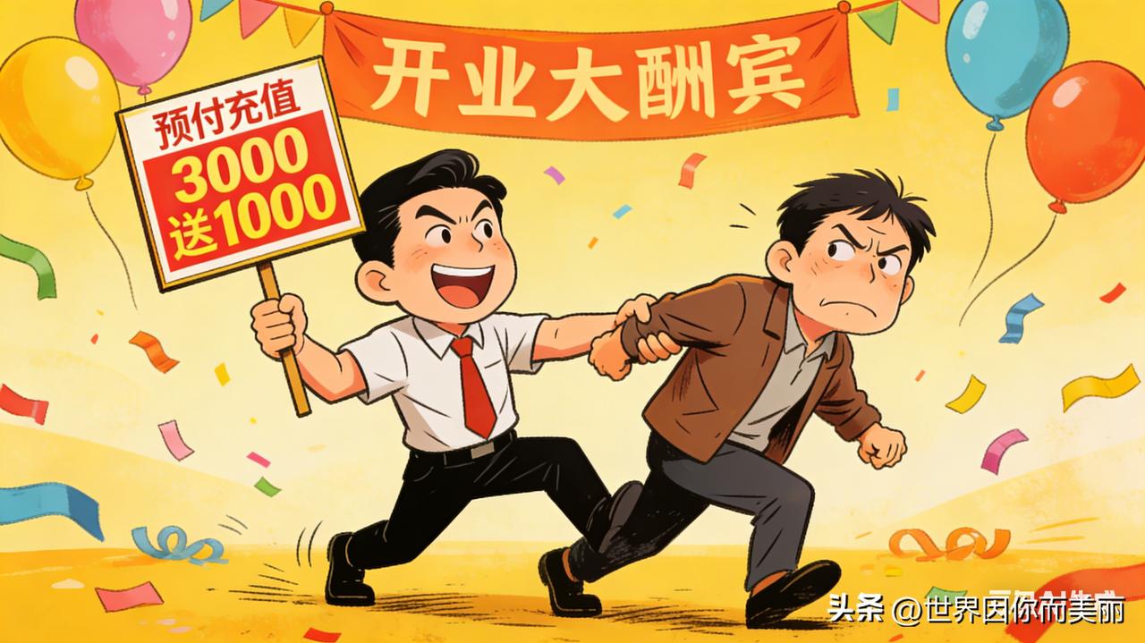 刚充5000元预付卡，店连夜跑路！这种专坑普通人的套路，到底谁来治？
 
真的忍