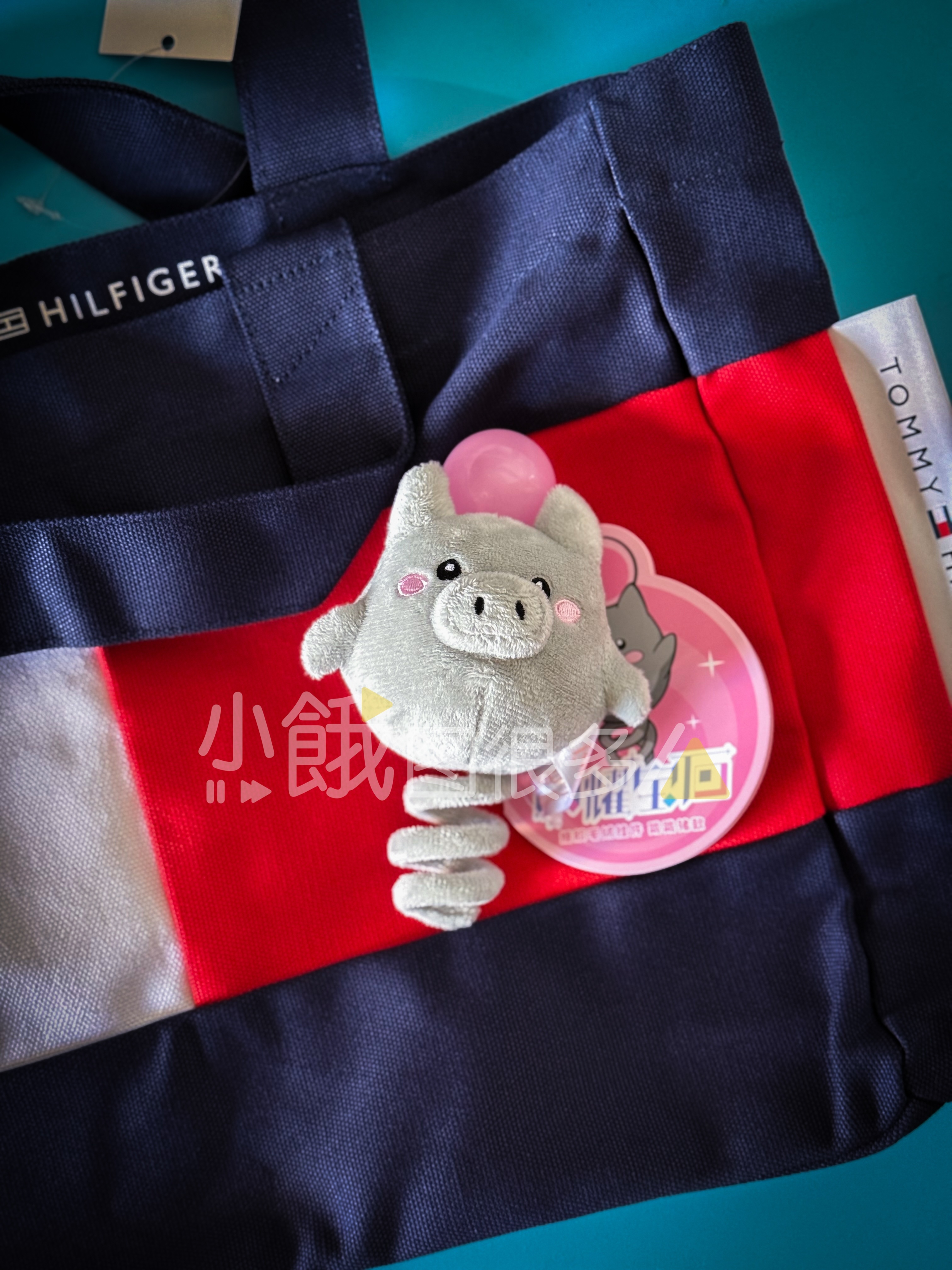 Tommy快闪店这个袋子和我的跳跳猪很配