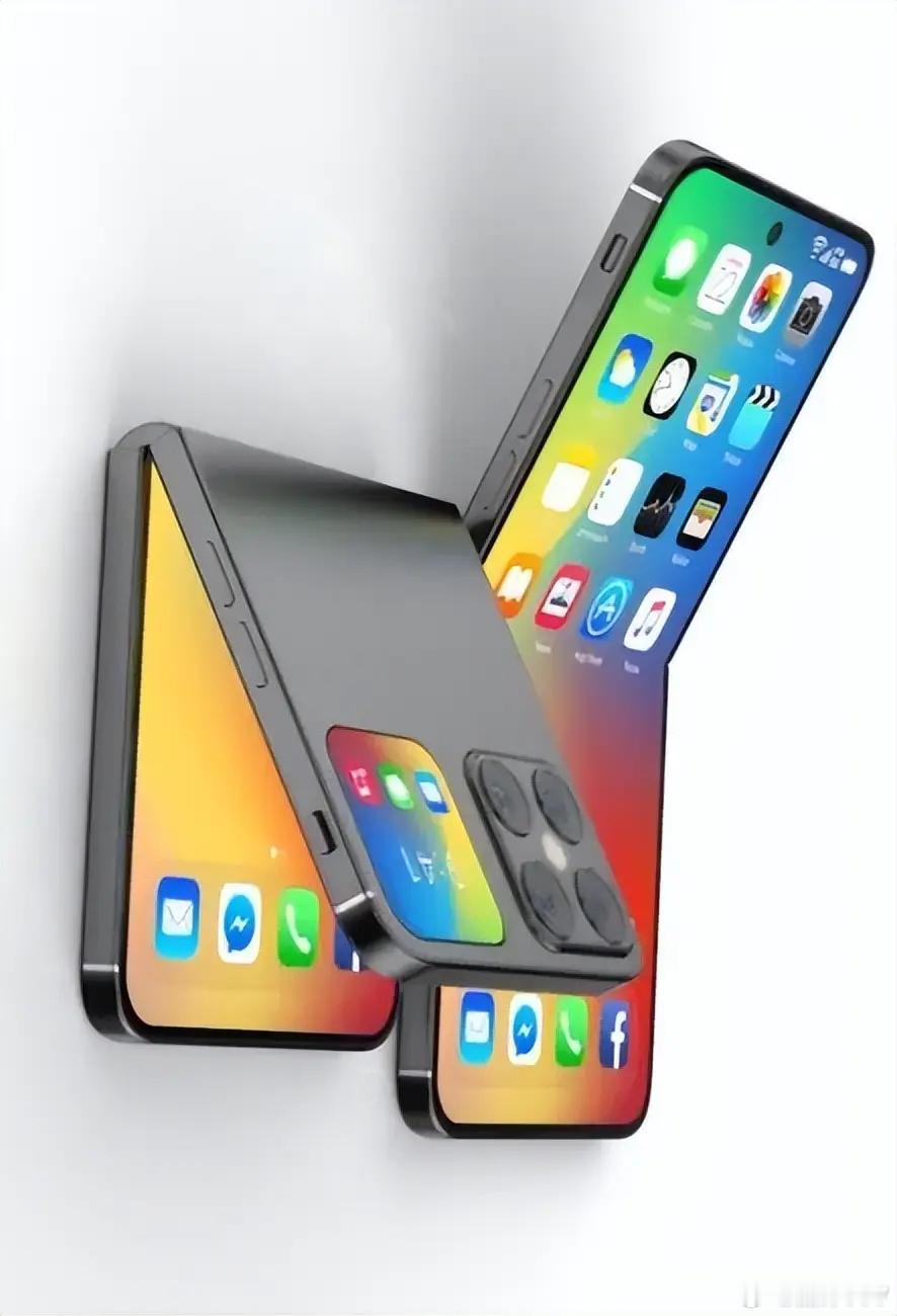 折叠iPhone已经传闻多年，但是迟迟未见真机，始终只是传闻而已。在目前折叠屏赛