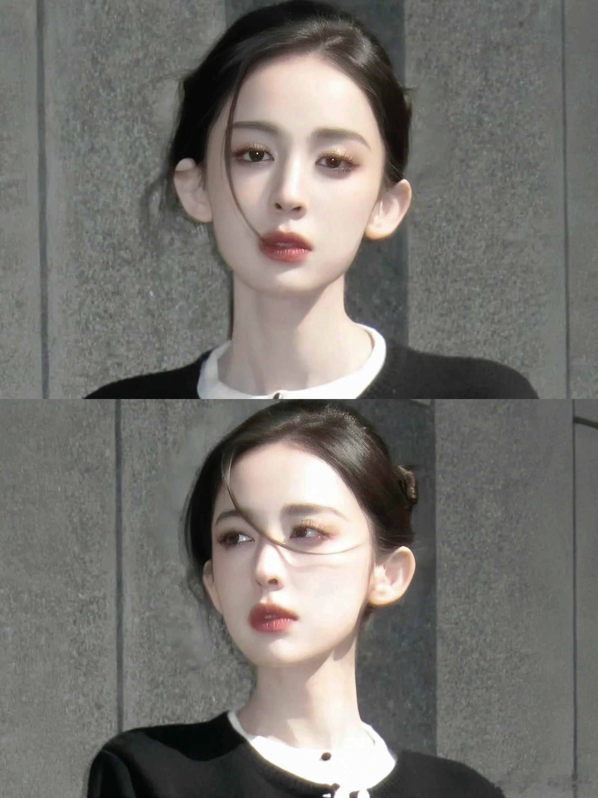 古力娜扎…时不时给内娱一点小震撼…娜扎这张脸真的是脸在江山在，霸凌内娱的美貌疯狂