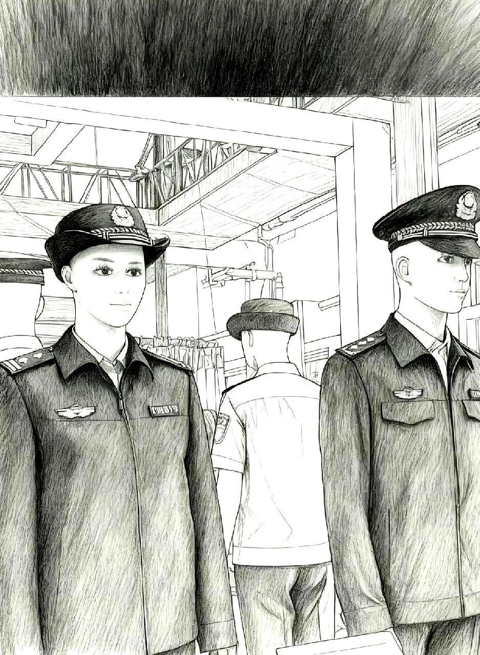 昨天刷手机，满屏式警服要来了，还带行政夹克，我第一反应，先别激动。
那身老99式