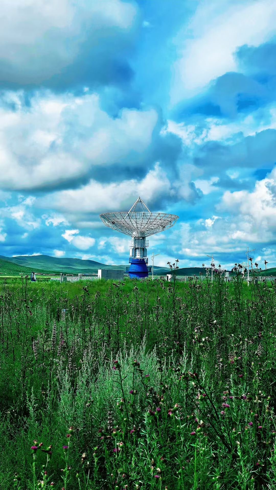 锡林郭勒盟正镶白旗星空营地：仰望星空，辽阔高远。[酷] ​​​