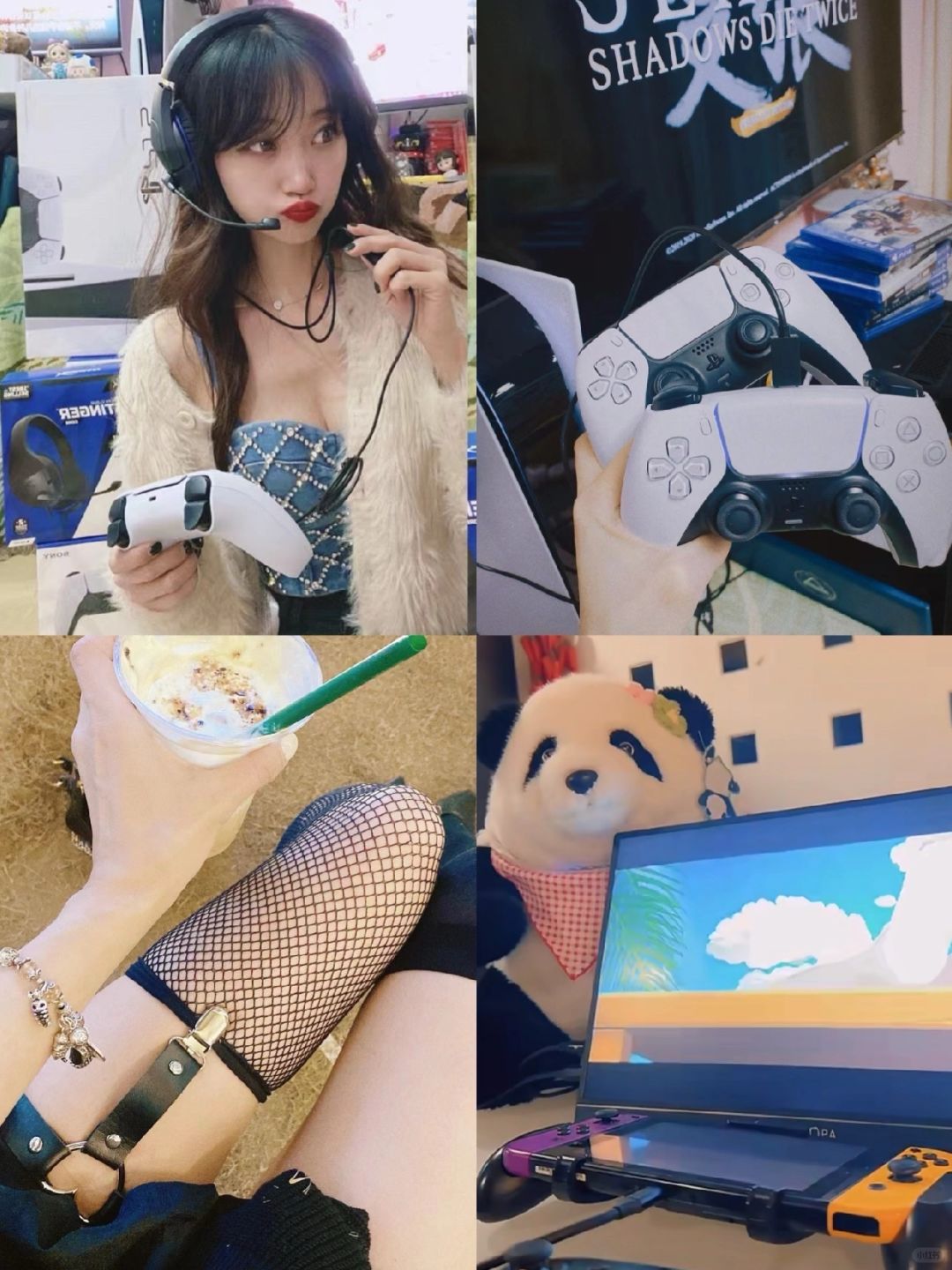 电竞少女 说说你是什么游戏开始入坑的？
