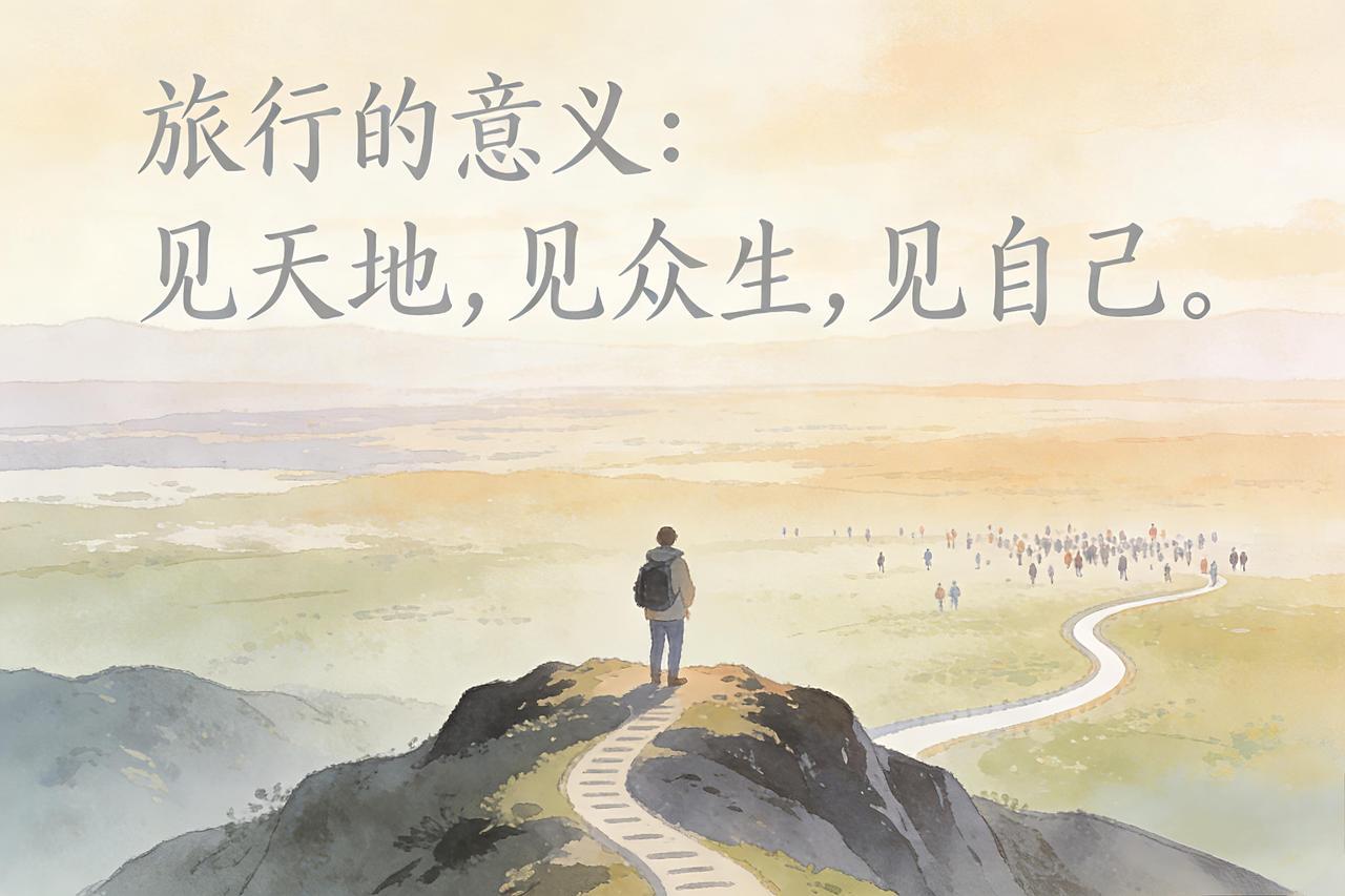 我们总在问，旅行的意义是什么？
其实答案，藏在每一次出发里。
见天地，是用脚步丈