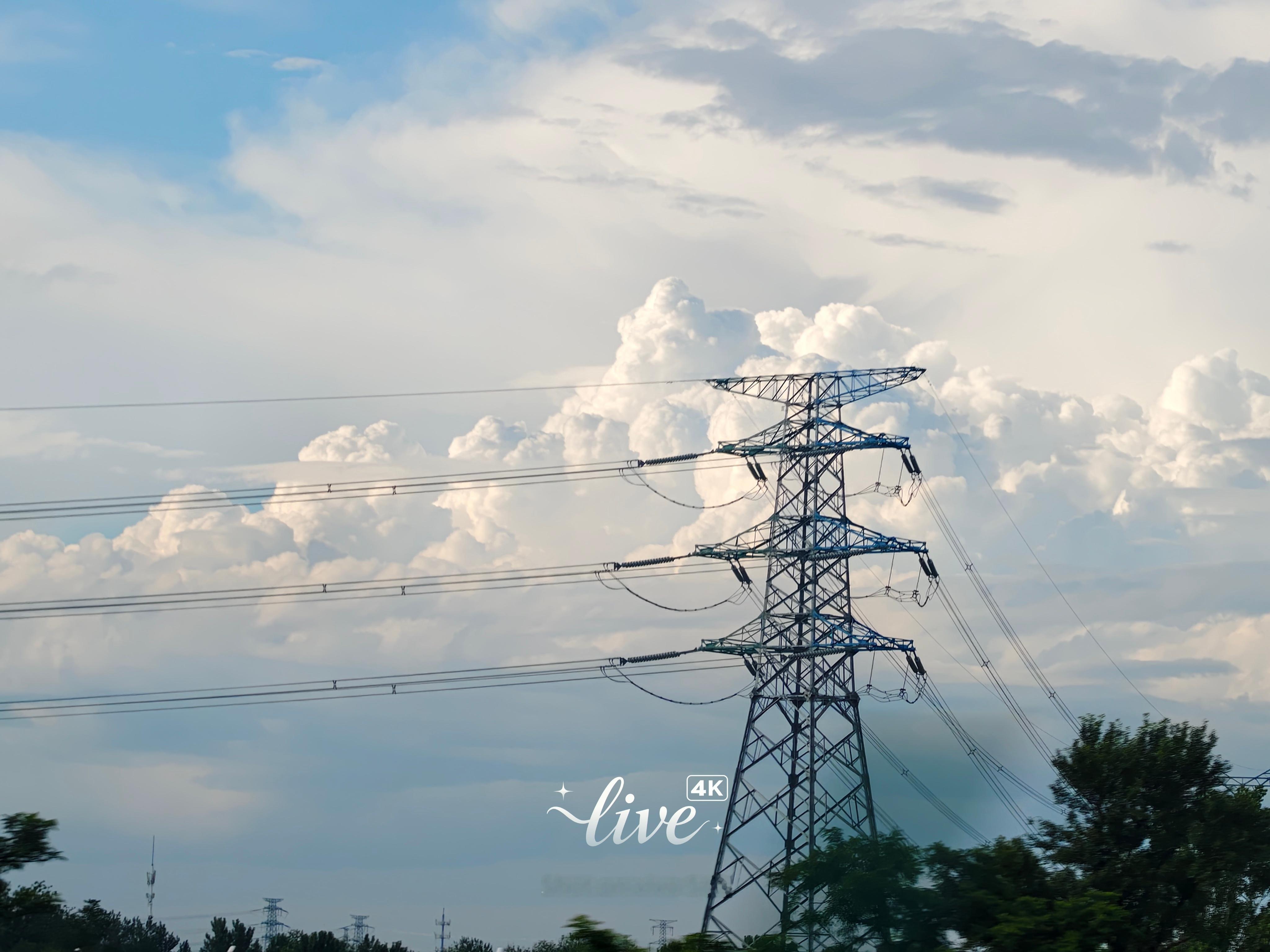 4K live 拍摄的云海 